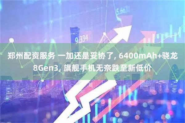 郑州配资服务 一加还是妥协了, 6400mAh+骁龙8Gen3, 旗舰手机无奈跌至新低价