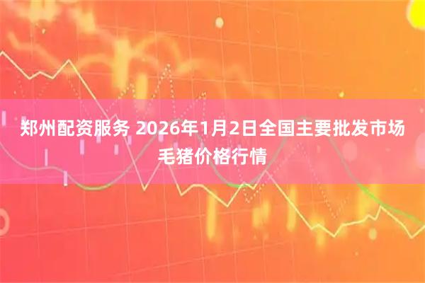 郑州配资服务 2026年1月2日全国主要批发市场毛猪价格行情